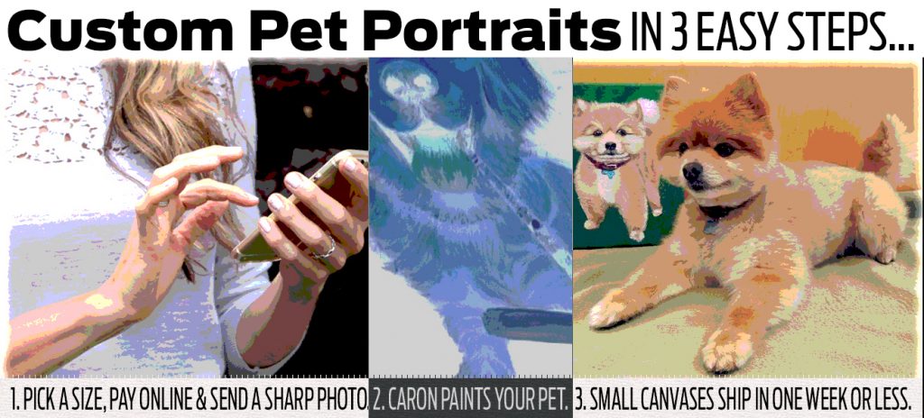 How to Order Dog Portraits by Caron