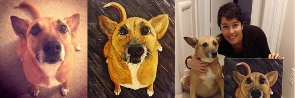Custom Dog Paintings by Caron